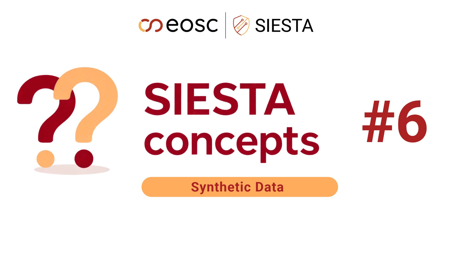 SIESTA Concepts: Synthetic Data